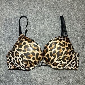 VS Leopard Push-Up Bra